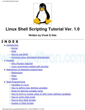 Linux Shell Scriptin...