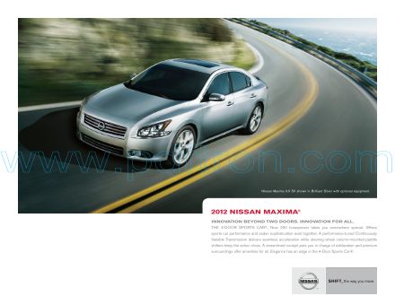  Nissan Maxima 2012....