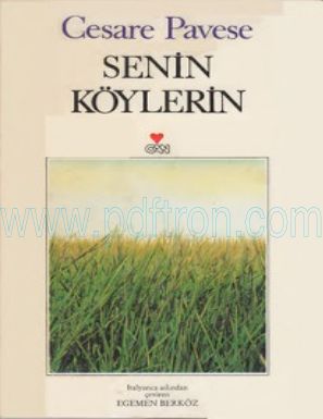 Cover of Cesare Pavese Senin Koylerin.pdf