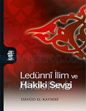 Cover of Davud El Kayseri Ledunni ilim Ve Hakiki Sevgi.pdf