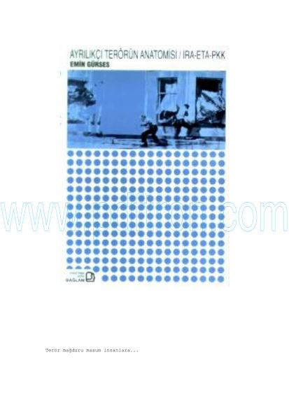 Cover of Emin Gurses - Ayrilikci Teror.pdf