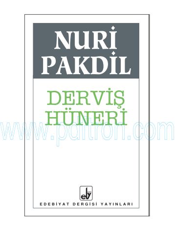 Cover of Nuri Pakdil - Derviş Hüneri.pdf