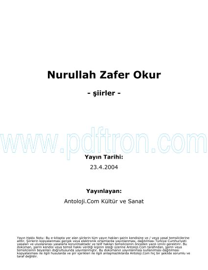 Cover of Nurullah Zafer Akir - Şiirleri.pdf