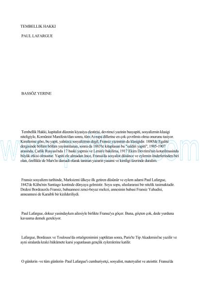 Cover of Tembellik Hakkı.pdf