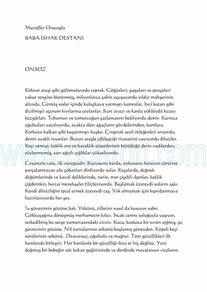 Cover of Muzaffer Orucoglu - Baba Ishak Destani.pdf
