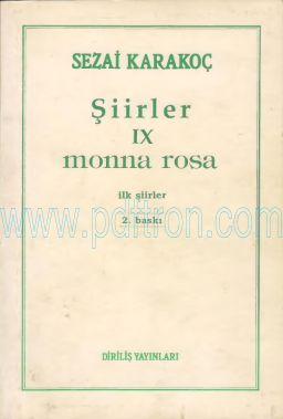 Cover of Sezai Karakoç - Monna Rosa.pdf