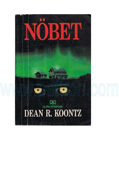 Cover of Dean R. Koontz - Nobet.pdf