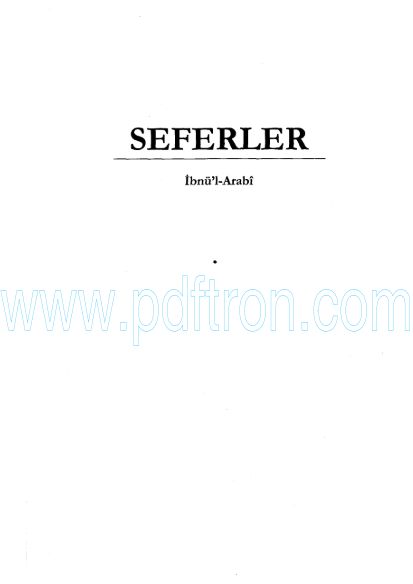 Cover of Ibnı_Arabı - Seferle.pdf